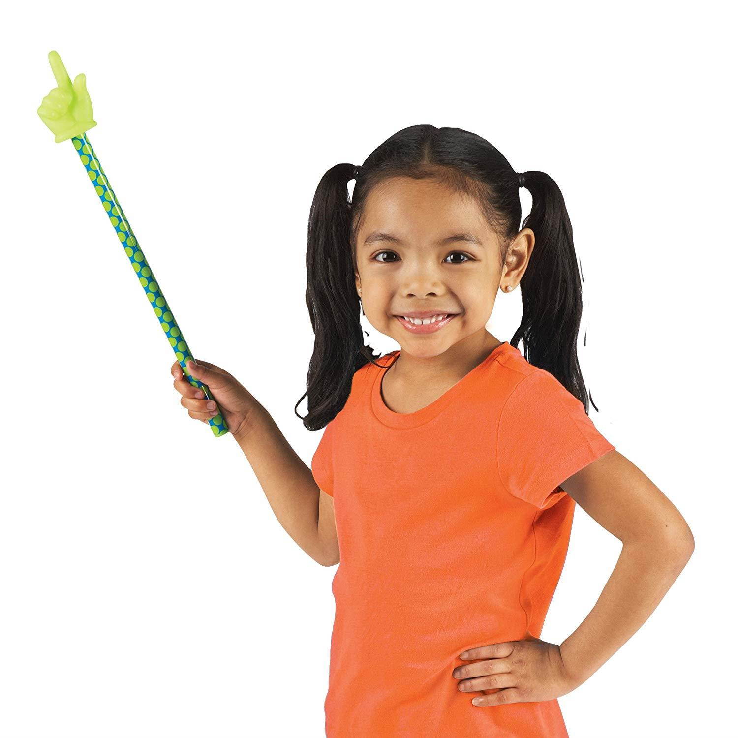 Learning Resources Patterned Hand Pointers, Set of 3