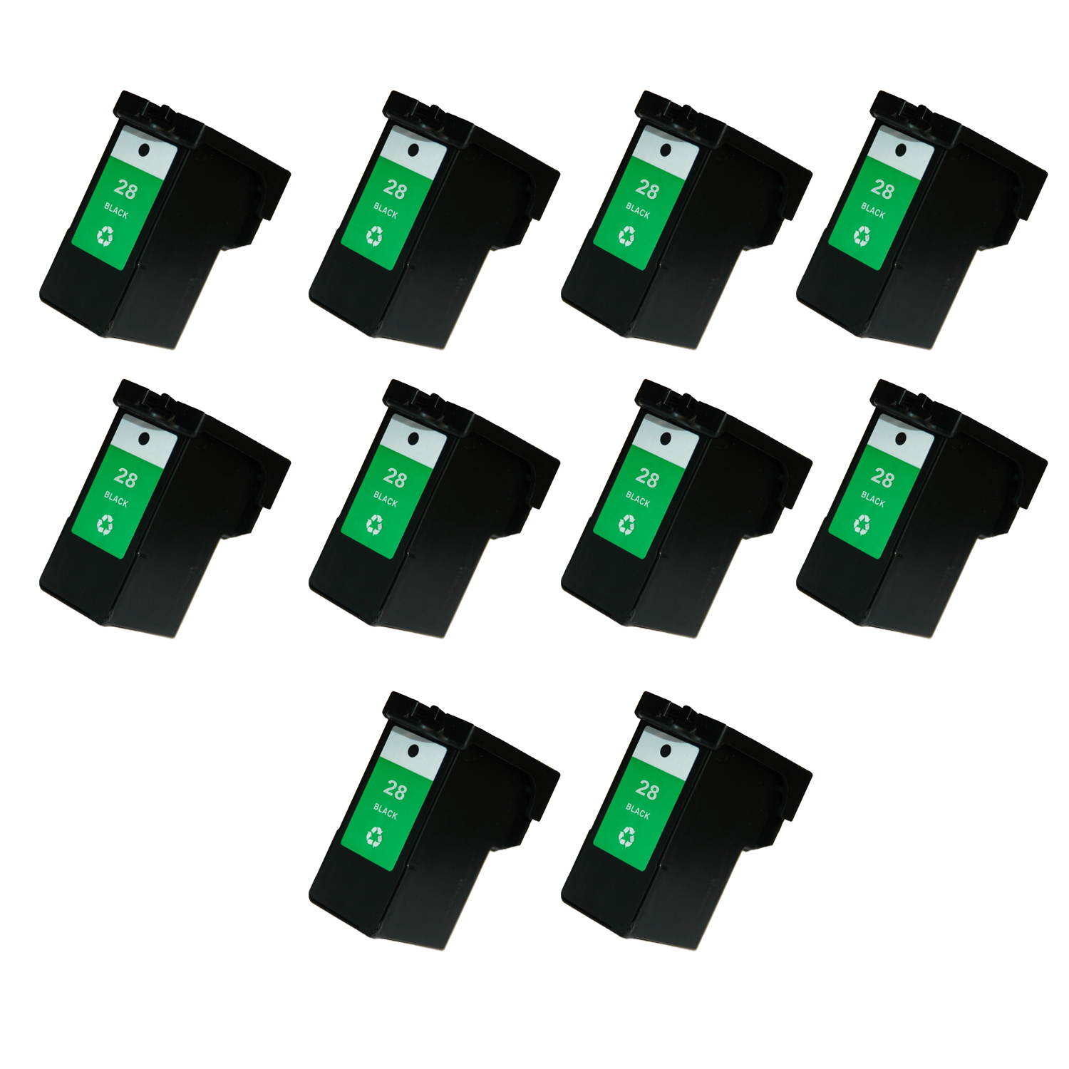 OWS&reg; Compatible Ink Cartridge for Lexmark 10PK 18C1428 (#28) Compatible Black Ink Cartridge X2500 X5075