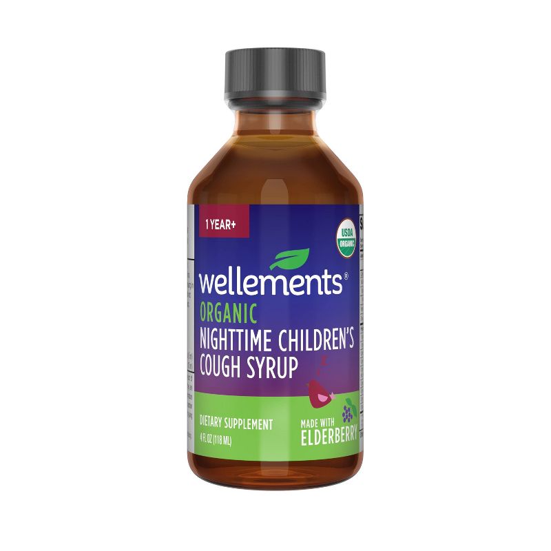 Wellements Day & Nighttime Children's Cough - 4 fl oz