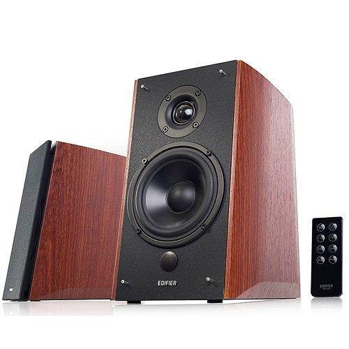 Edifier R2000DB Powered Bluetooth Bookshelf Speakers - Near-Field Studio Monitors - Optical Input - 5 inch Subwoofer - 120 Watts RMS - Black