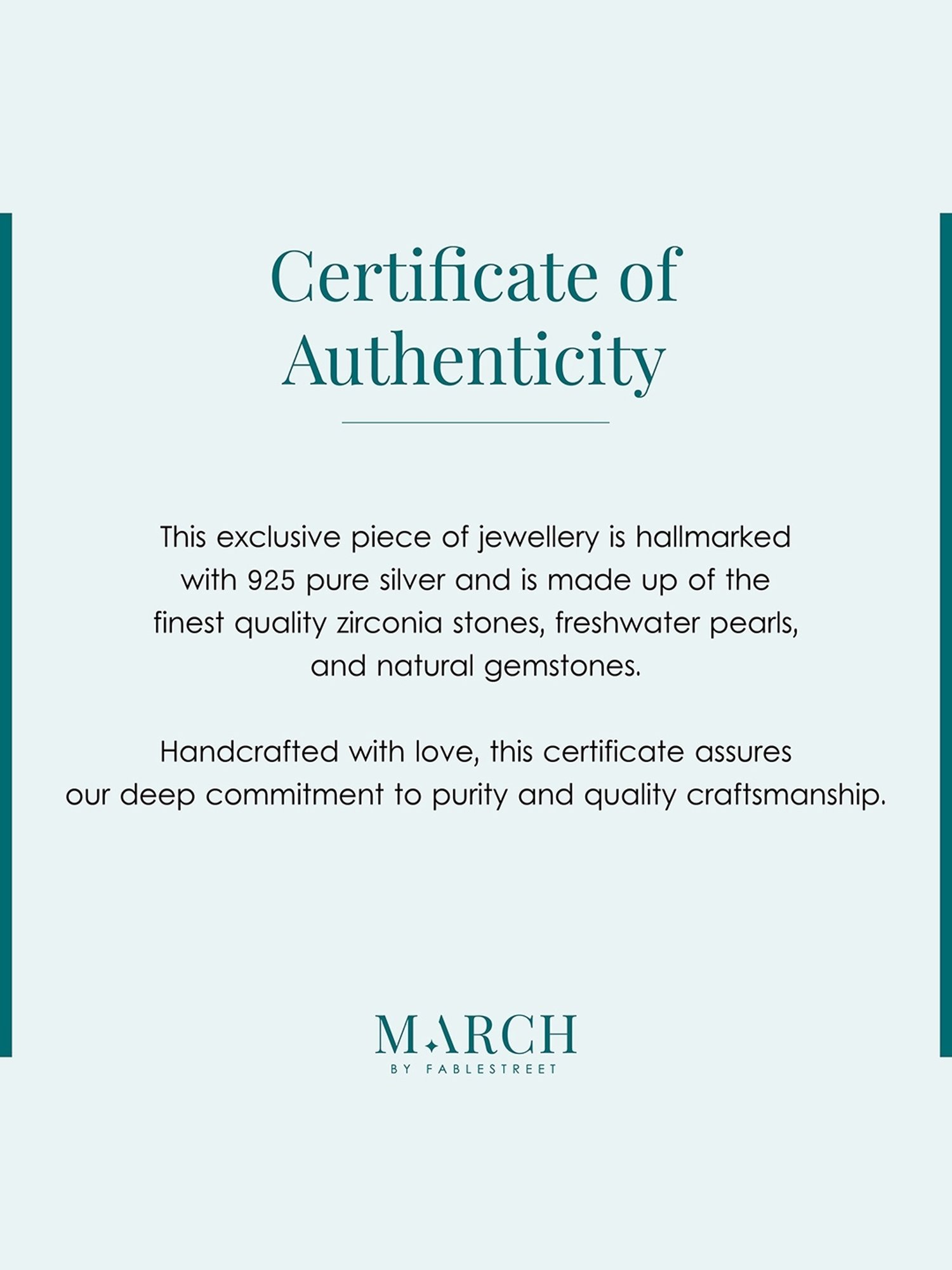 March by FableStreet 92.5 Sterling Silver Zircon Mini Stud Earrings for Women