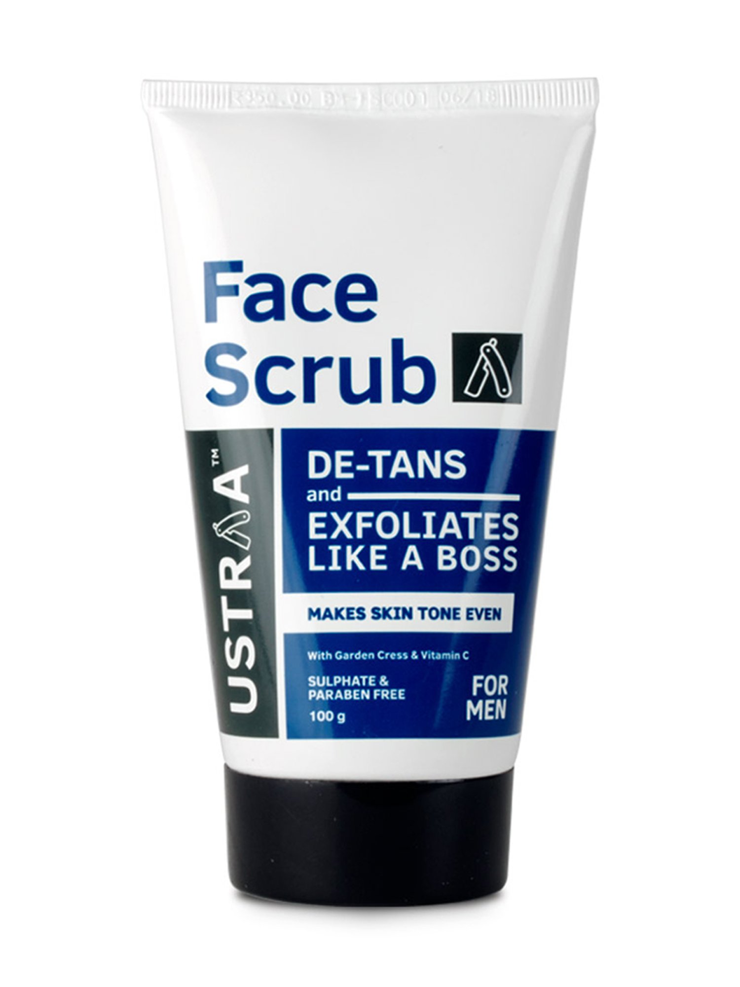 Ustraa Barood Eau De Parfum & De-Tans Face Scrub - Set of 2