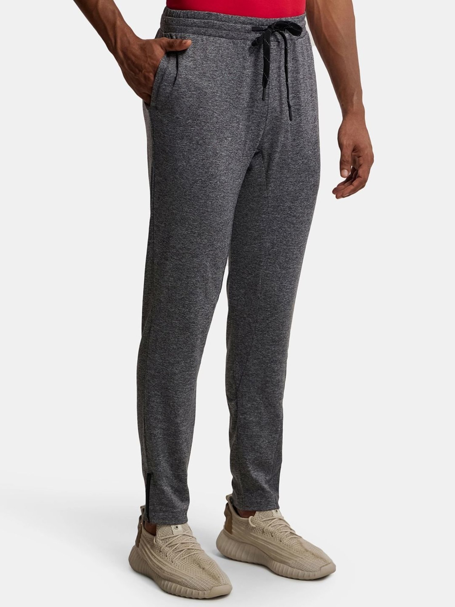 Basics Green Jogger Track Pant