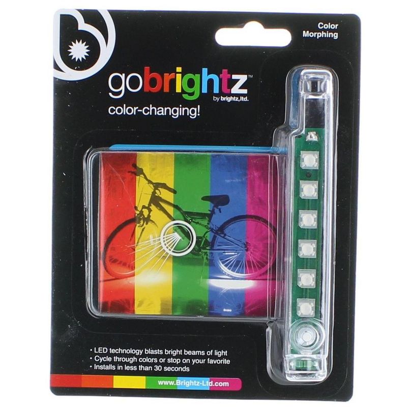 Brightz Ltd Color Morphing Go Brightz LED Bicycle Light