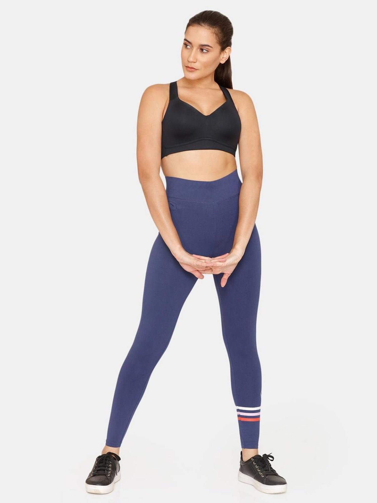 Zelocity by Zivame Blue Tights