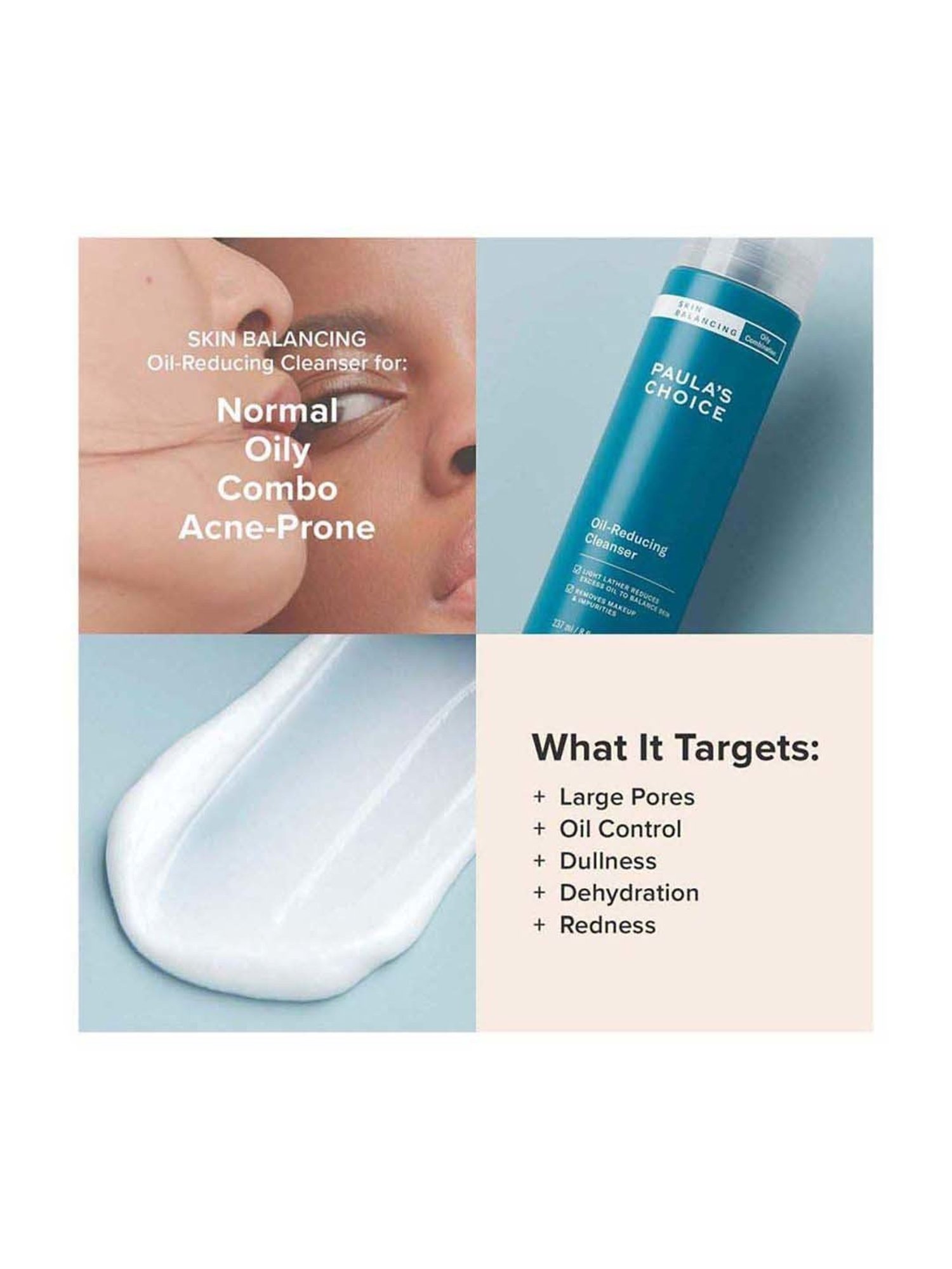 Paula's Choice Skin Balancing Oil-Reducing Cleanser 237 ml