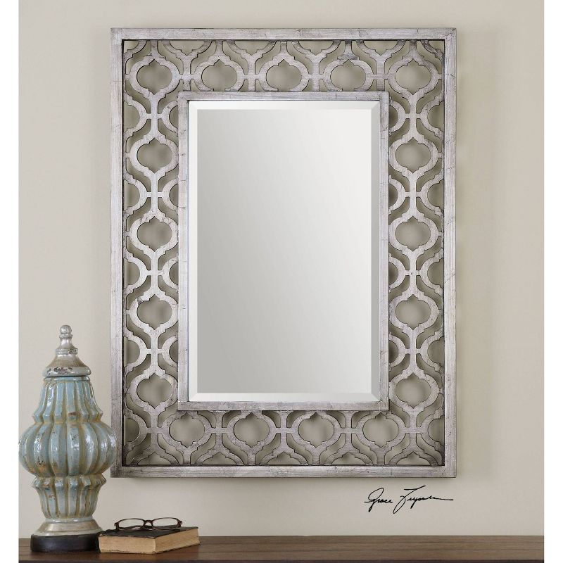 Rectangle Sorbolo Decorative Wall Mirror Silver - Uttermost