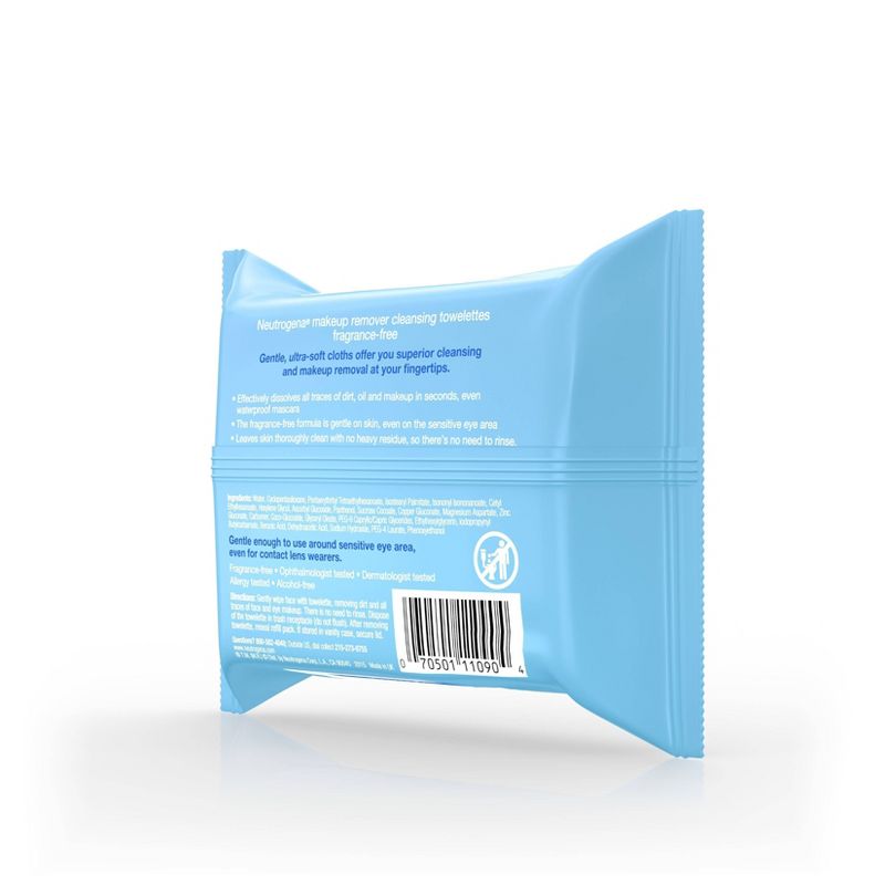 Neutrogena Fragrance-Free Makeup Remover Cleansing Wipes - 25ct