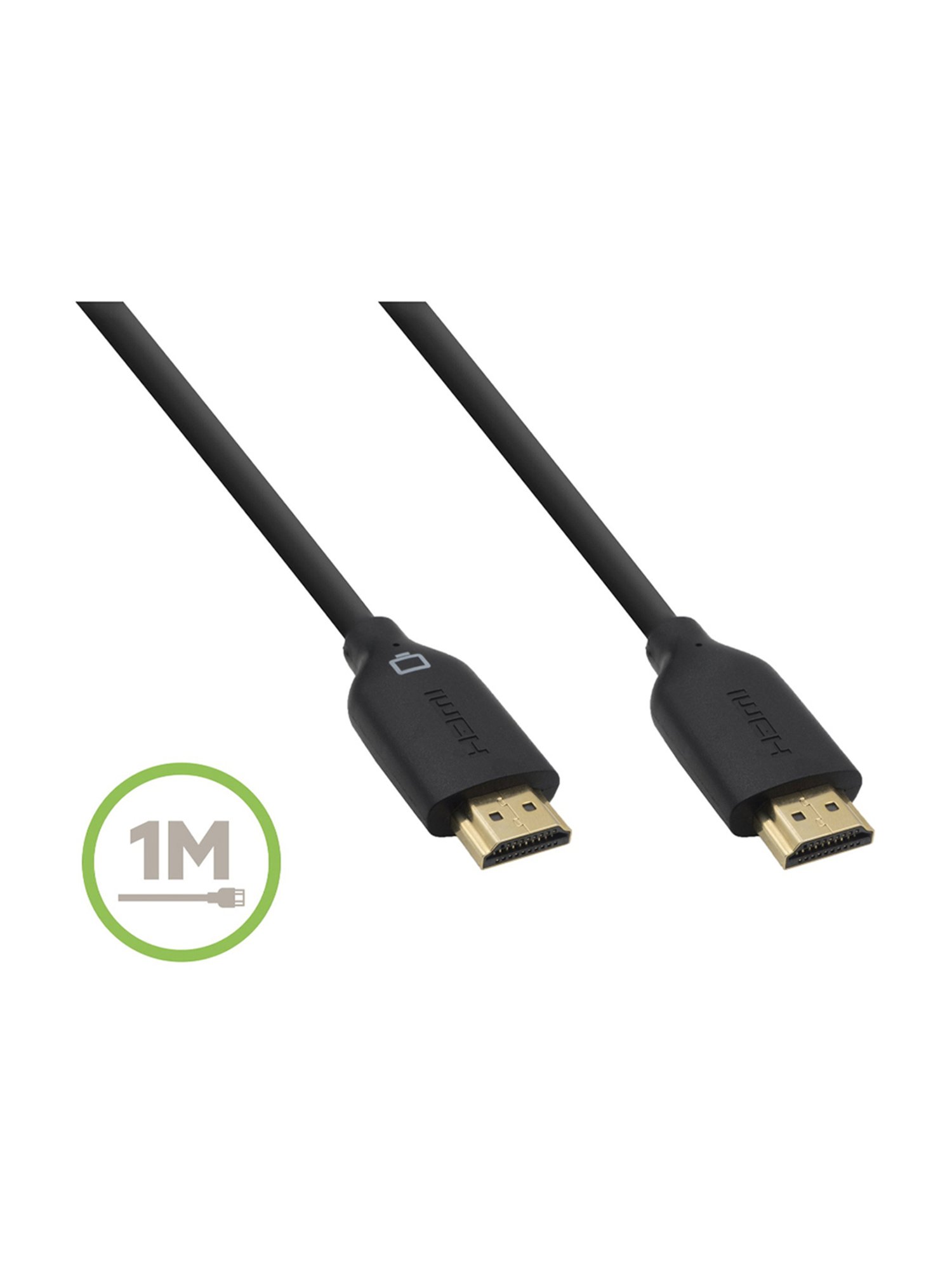Belkin F3Y021bt1M 1M High Speed HDMI Cable with Ethernet (Black)