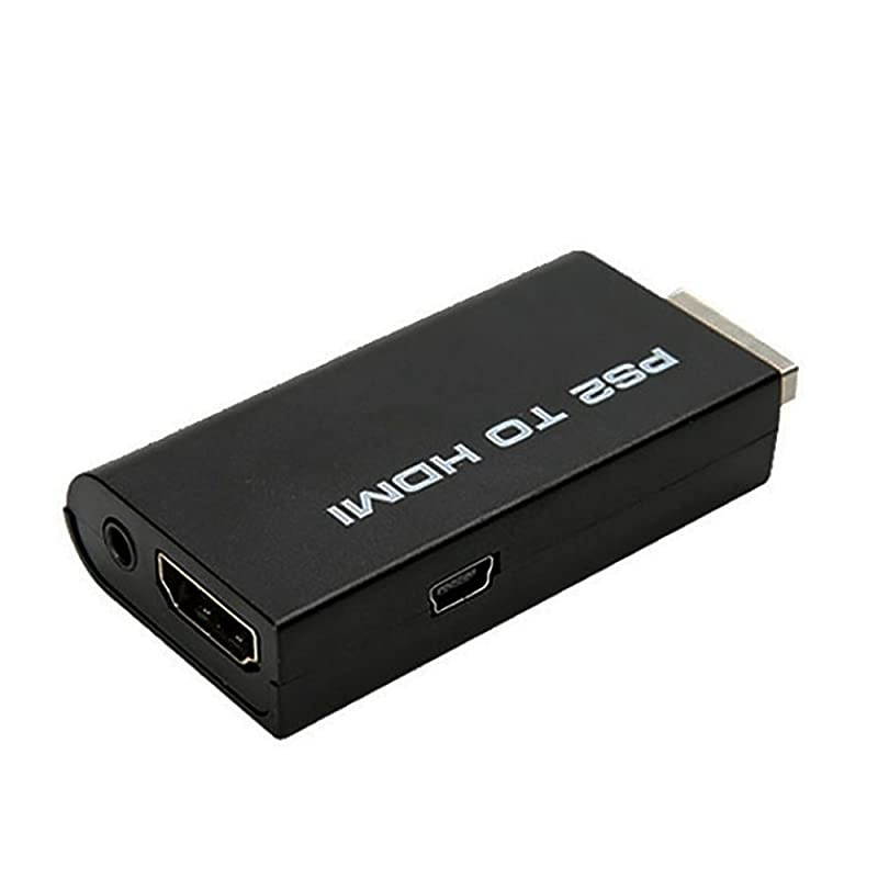 to HDMI Converter with 3.5mm Output for HDTV HDMI Monitor