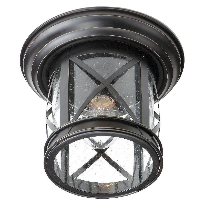 Tennessee Flush-mount Light In Bronze