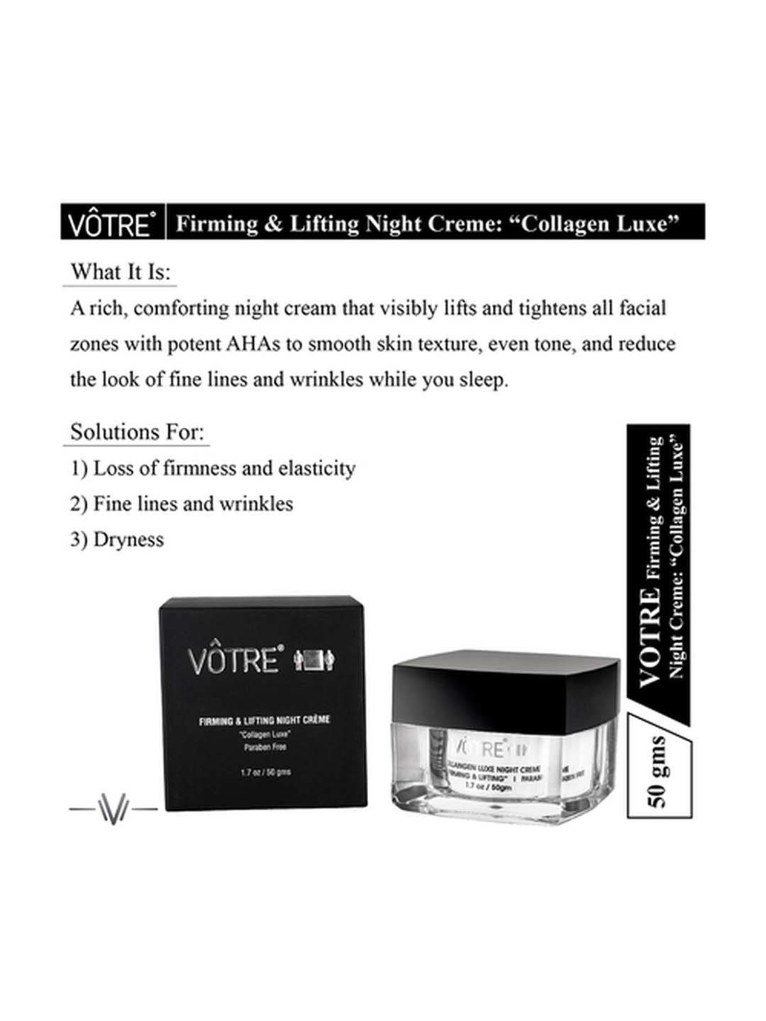 House of Beauty Collagen Peptide Cream with Bakuchiol & Avocado - 100 ml