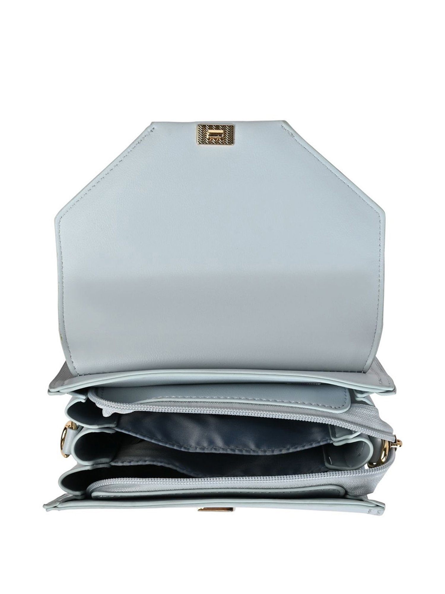 Favore Tan Solid Medium Satchels