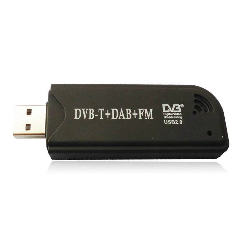 Lejiahong USB2.0 DAB FM DVB-T RTL2832U R820T2 SDR RTL-SDR Dongle Stick Digital TV Tuner Receiver IR Remote with Antenna