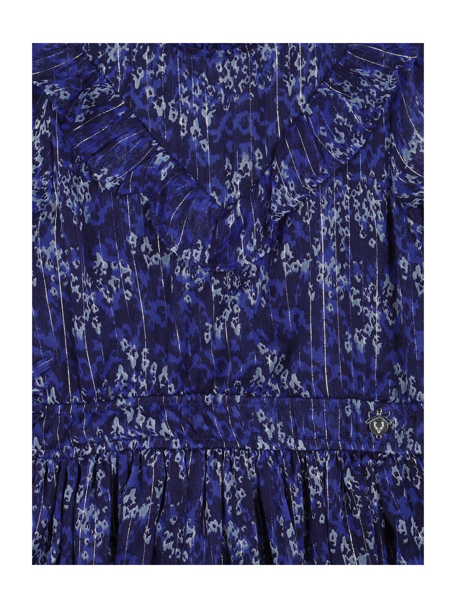 Allen Solly Junior Navy Printed Frock