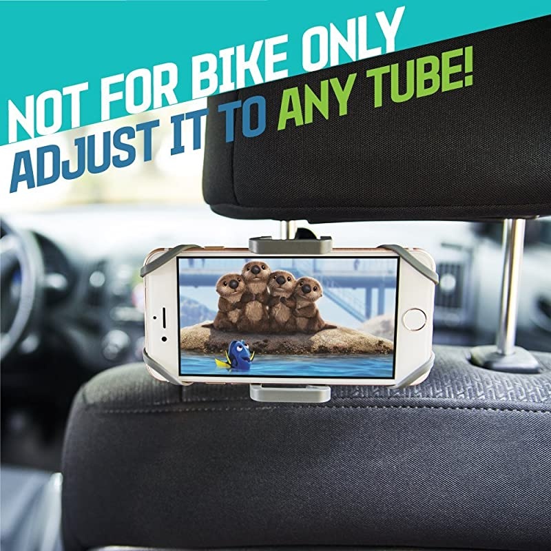 Bike & Motorcycle Phone Mount - The Only Unbreakable Handlebar Holder for iPhone, Samsung or Any Other Smartphone. +100 to Safeness & Comfort