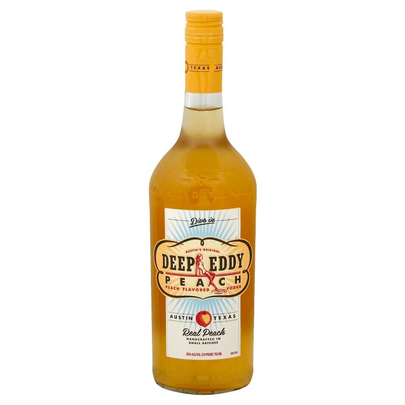Deep Eddy Peach Vodka - 750ml Bottle