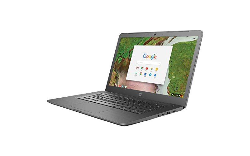 HP 14" Touchscreen Chromebook - Intel Celeron N3350 - 4GB Memory - 32GB eMMC - WiFi & Bluetooth - Webcam - Gray (14-CA061DX)