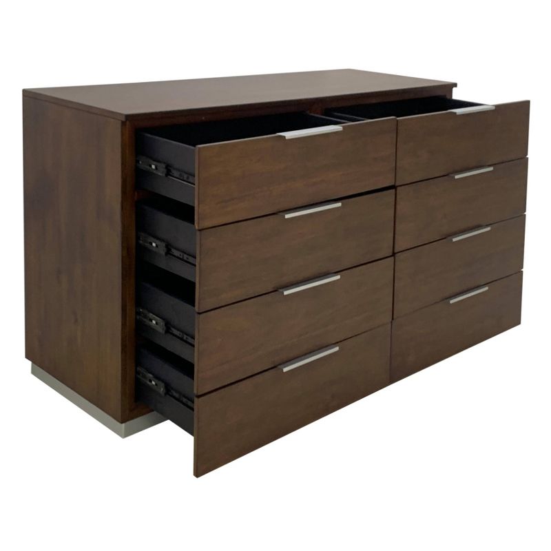 County Line 4 Drawer Chest Rum Walnut - Sauder