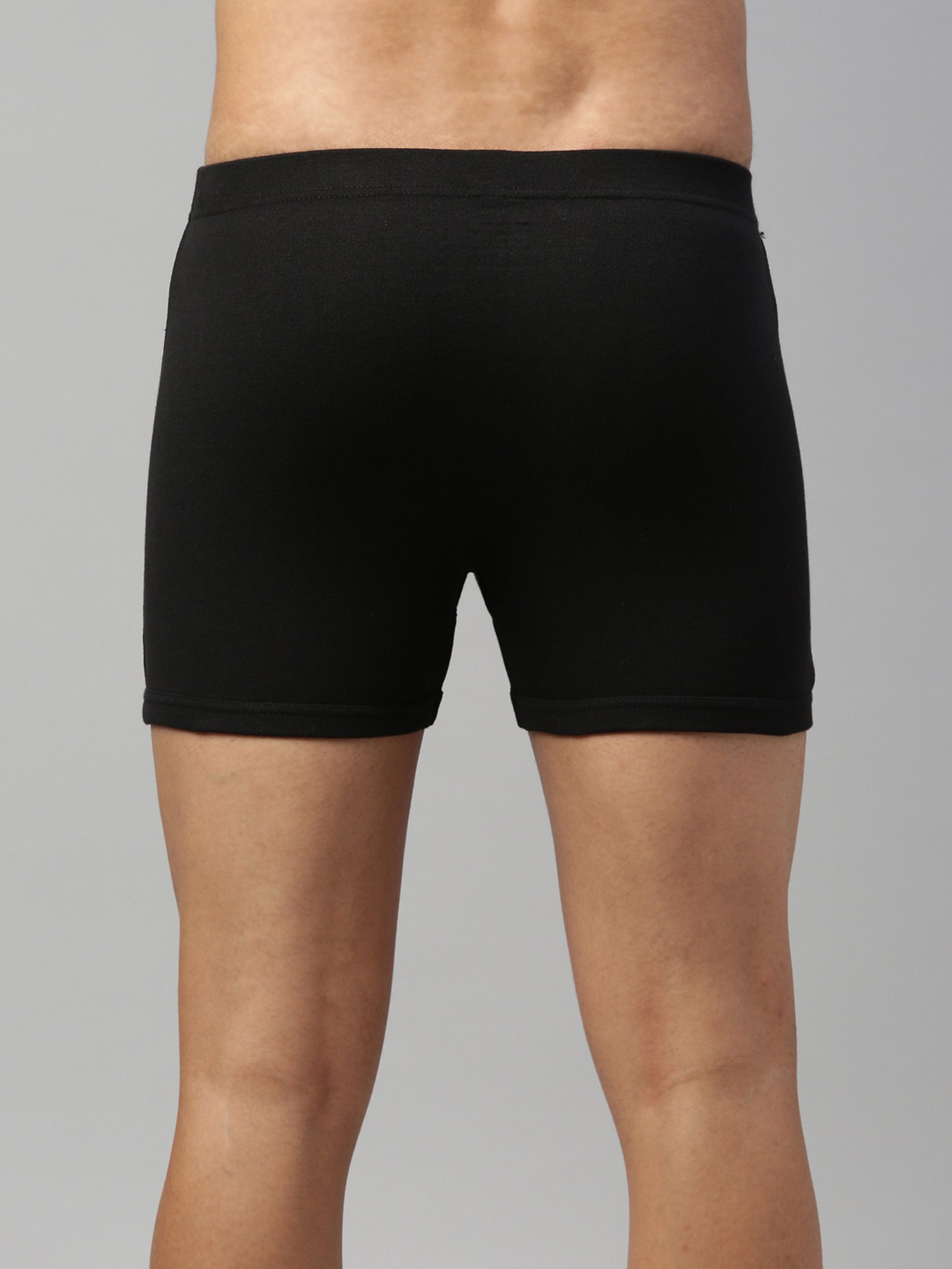 DIXCY SCOTT MAXIMUS Black & Wine Cotton Regular Fit Trunks - Pack Of 2