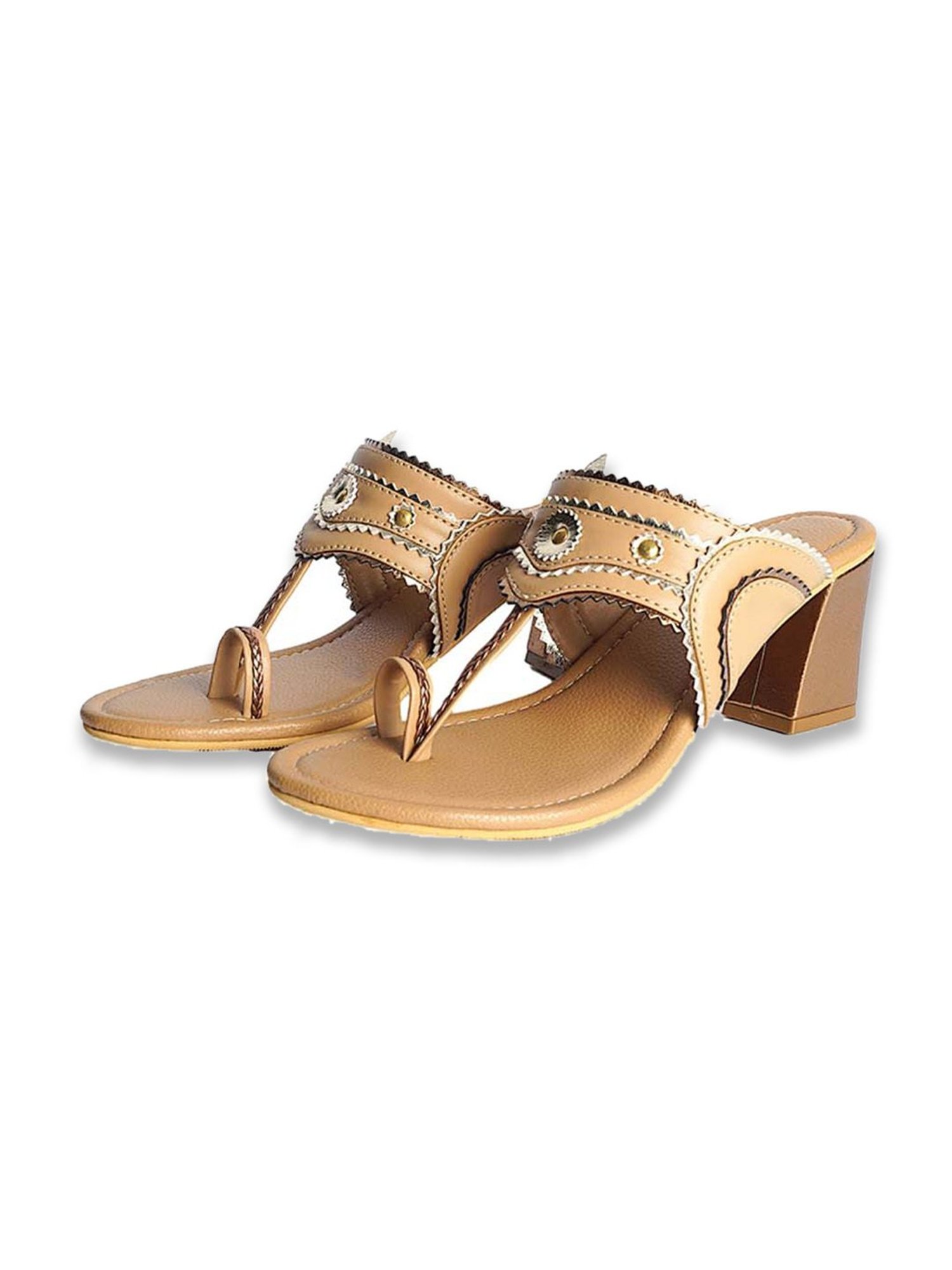 Sole House Women's Nude Toe Ring Sandals