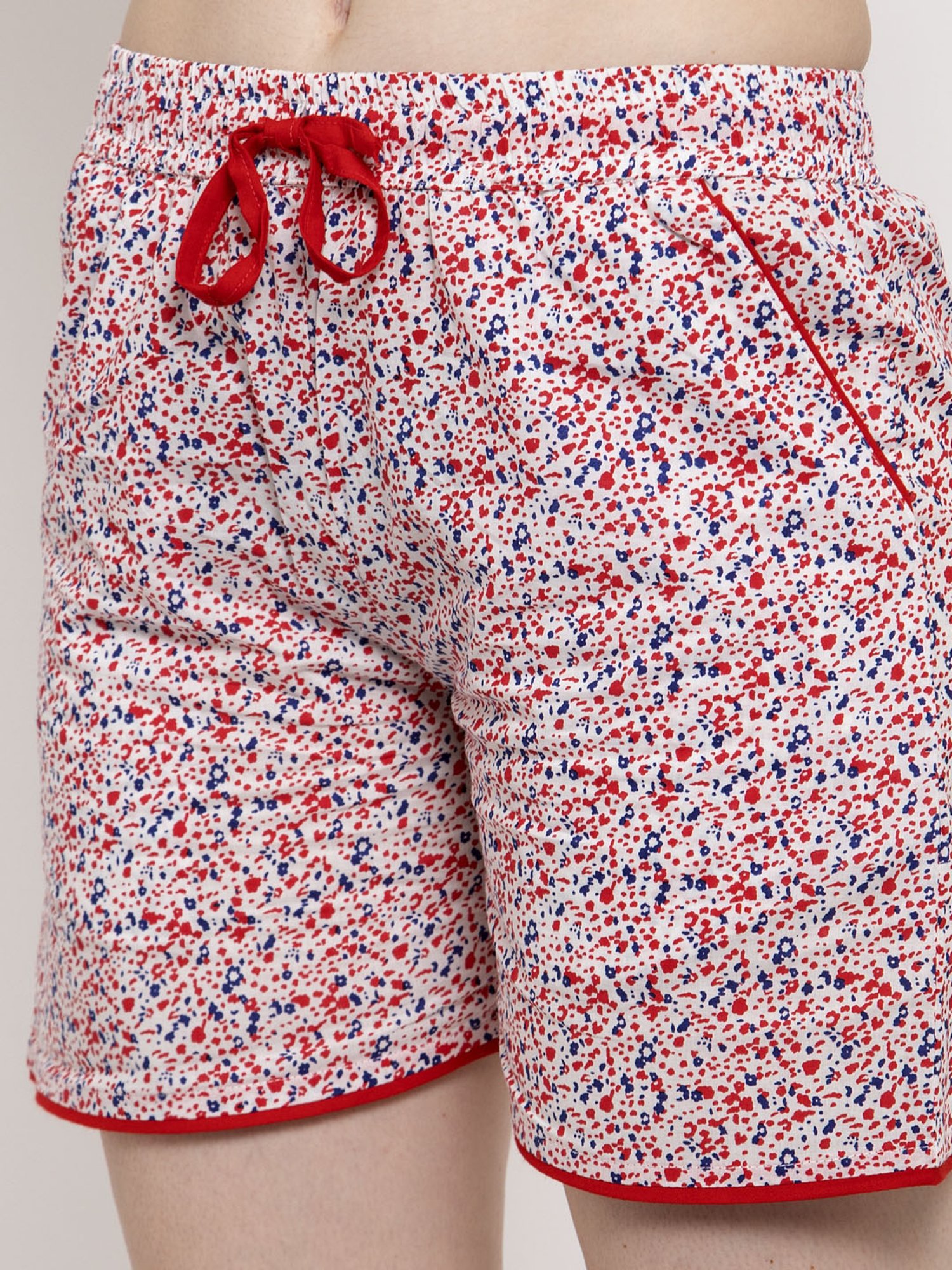 Secret Wish Multicolor Printed Shorts