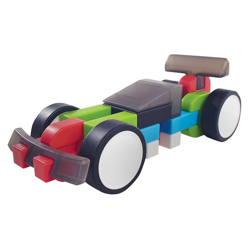 Guidecraft IO Blocks Race Cars Set