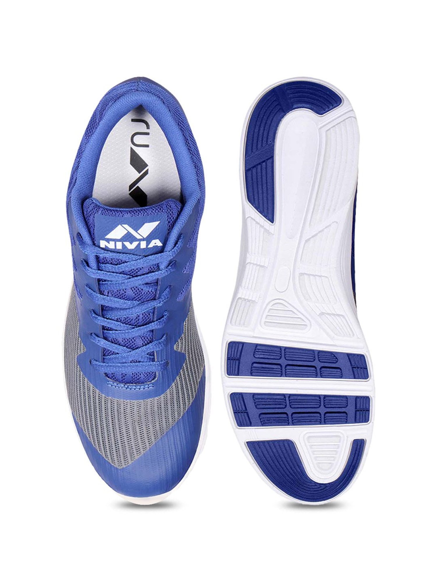 Nivia Men's Street Running Blue Running Shoes