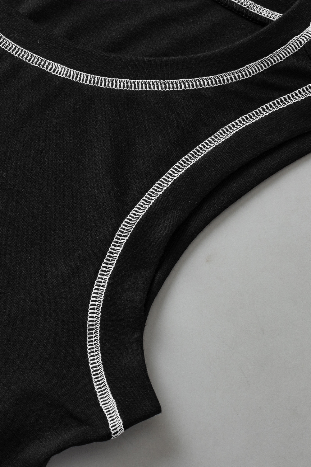 Pink Casual Solid Color Crew Neck Tank Top