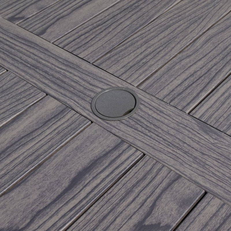 Cast Aluminum Round Dining Table - Nuu Garden