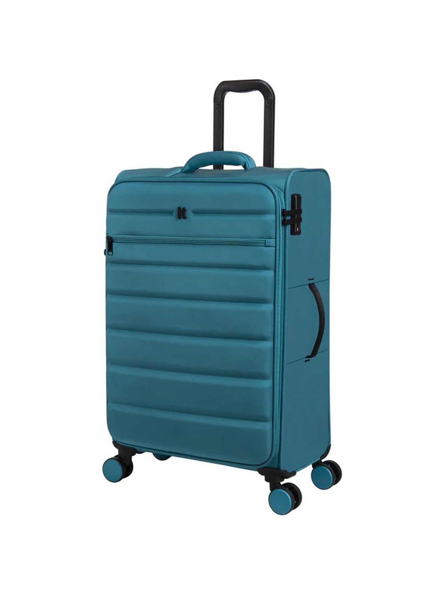 it luggage Census Grey Combo-Medium & Cabin 28 & 20 inches Soft Case Luggage Trolley with TSA Lock