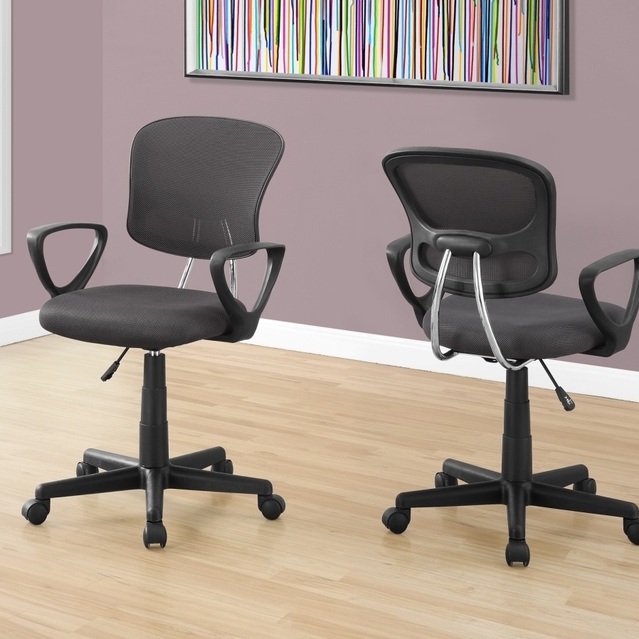 Monarch Adjustable Office Chair in Gray