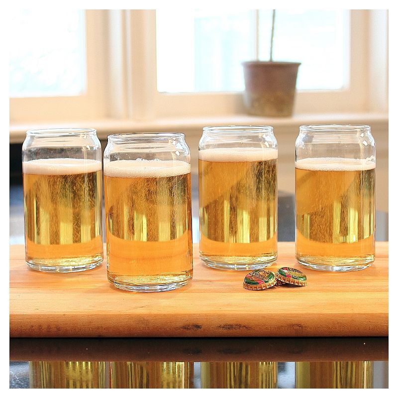 Cathy's Concepts 16 oz. Craft Beer Can Glasses (Set of 4)