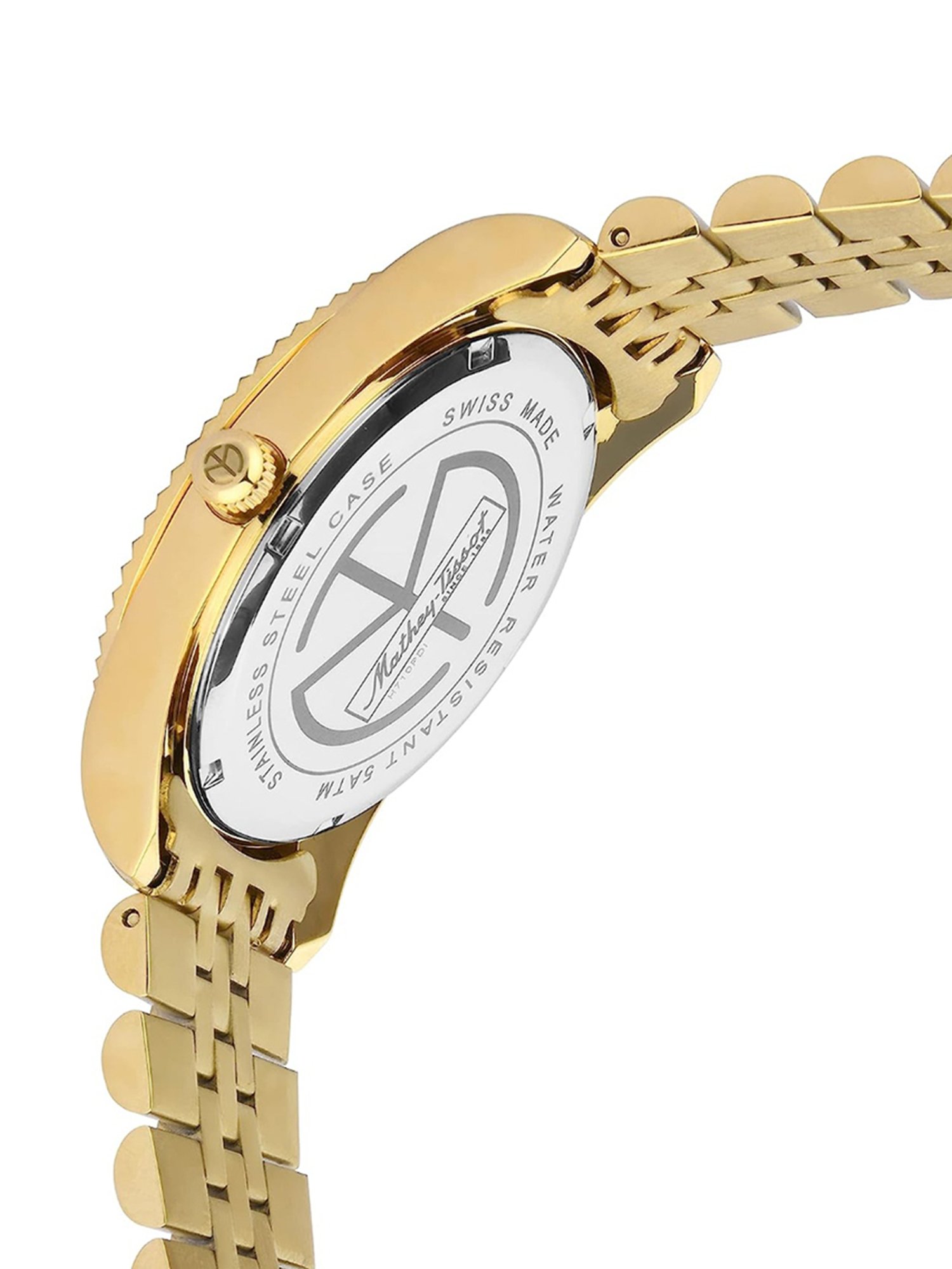 Mathey Tissot H810PBRI Mathy Iii Roman Analog Watch for Men