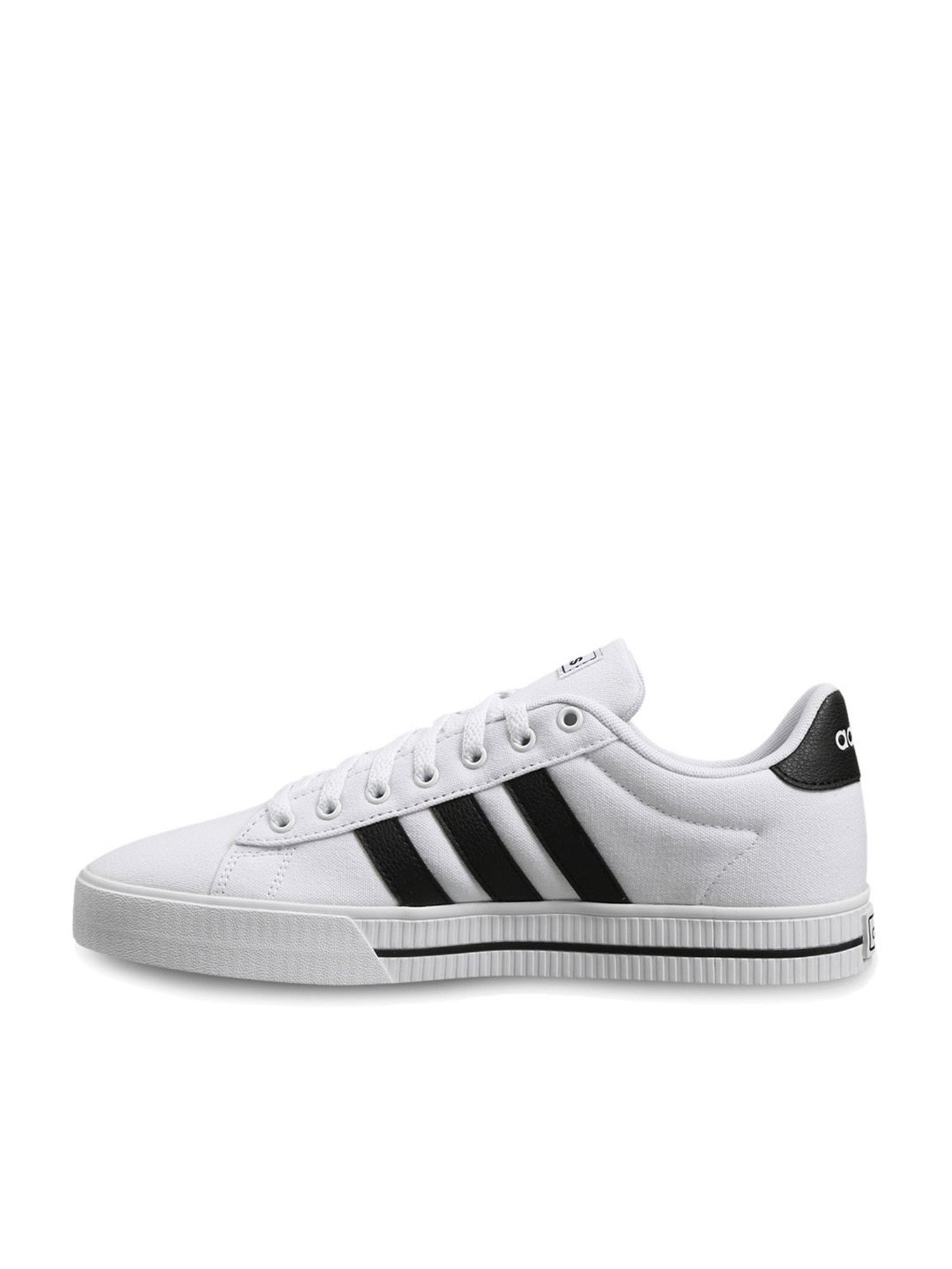 Adidas Men's DAILY 3.0 White Skateboarding Shoes