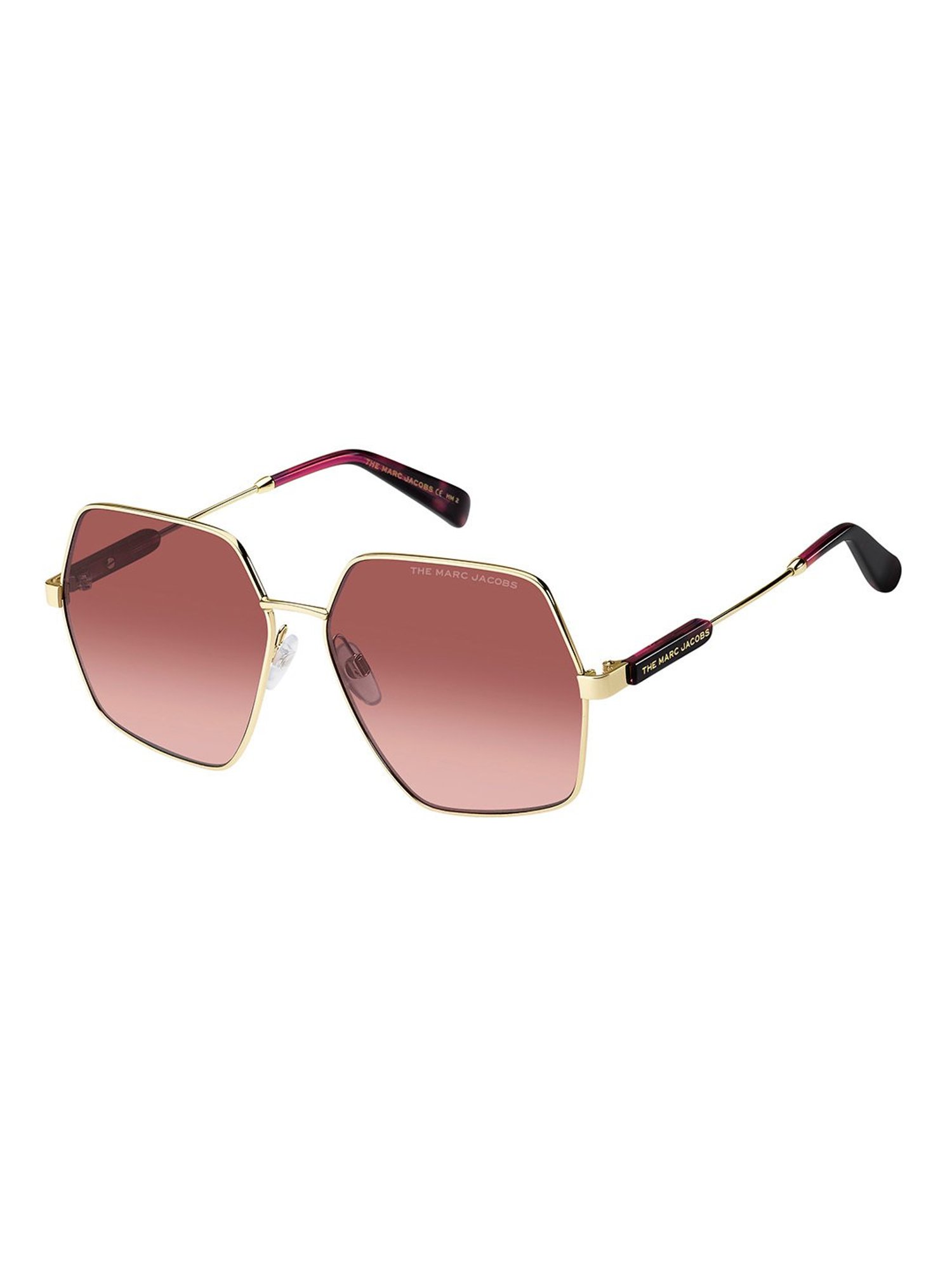Marc Jacobs Pink Square Sunglasses for Women