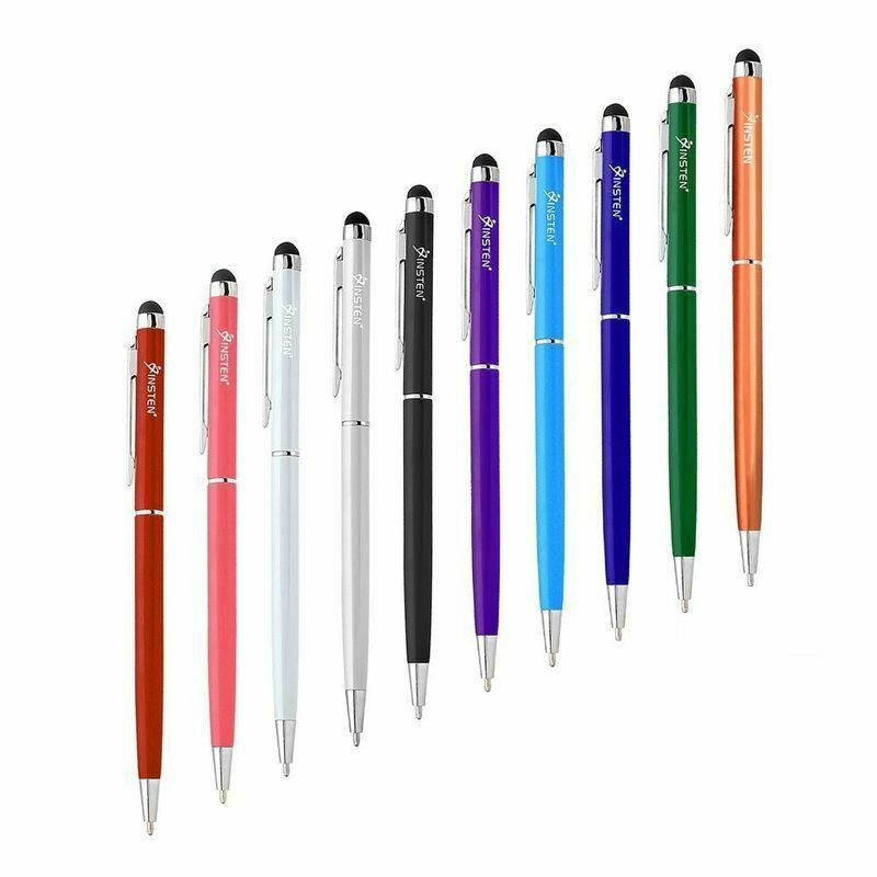 10X 2-in-1 Touch Screen Stylus + Ballpoint Pen For iPhone 11/X/XS Max/XR
