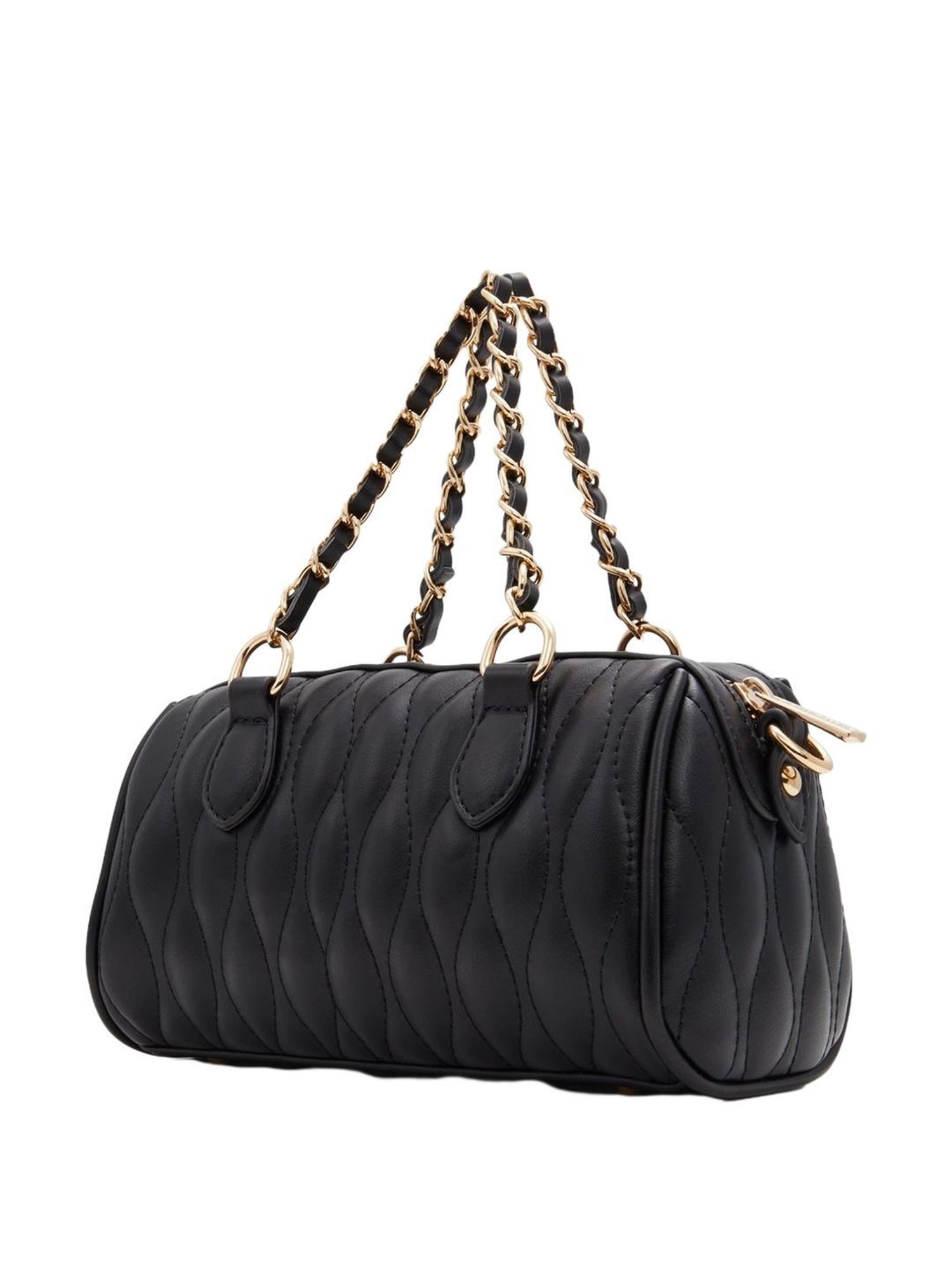 Call It Spring Black Textured Small Handbag