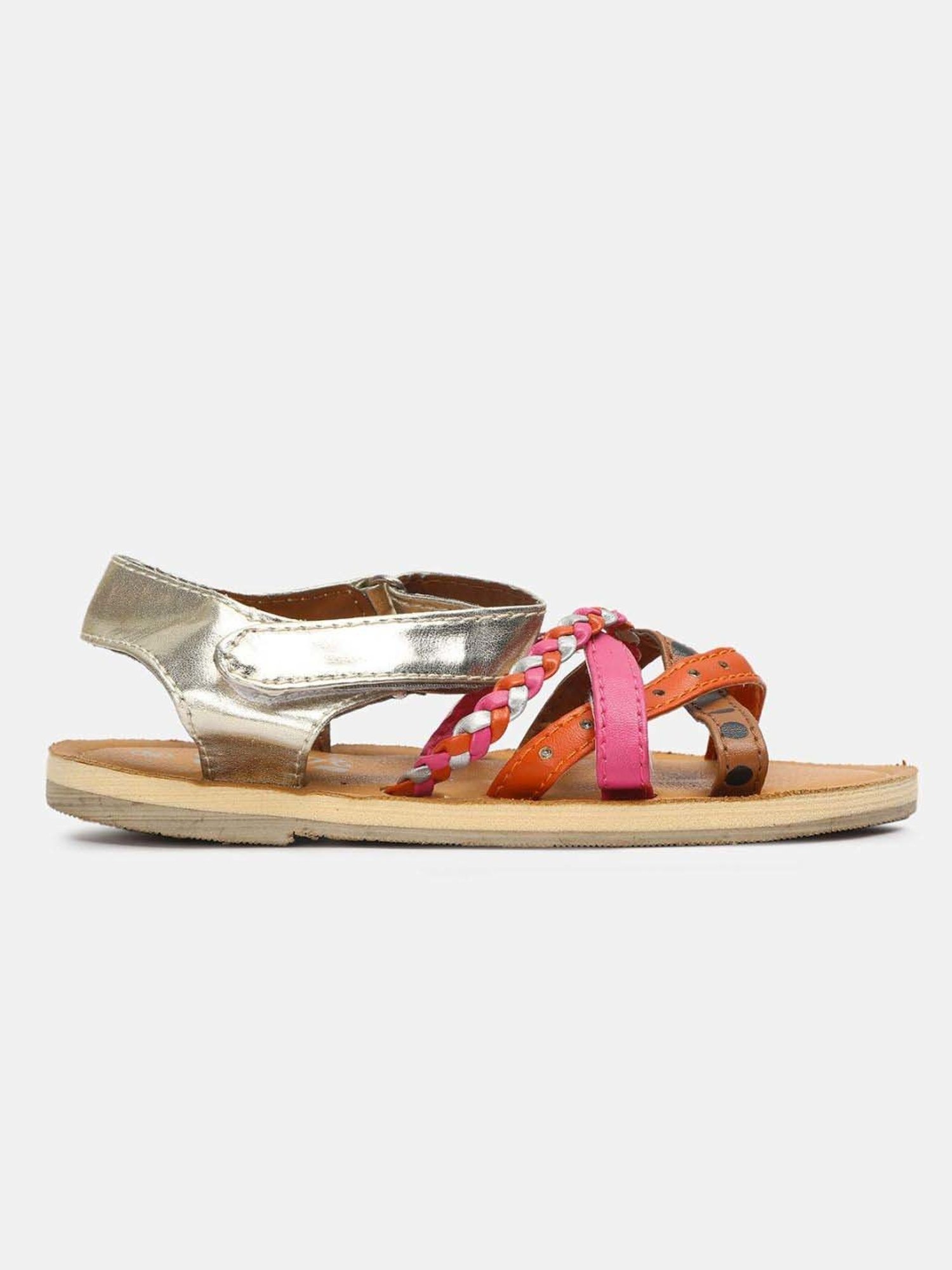 MINIKLUB Girls Multicolor Party & Club Wear Sandal