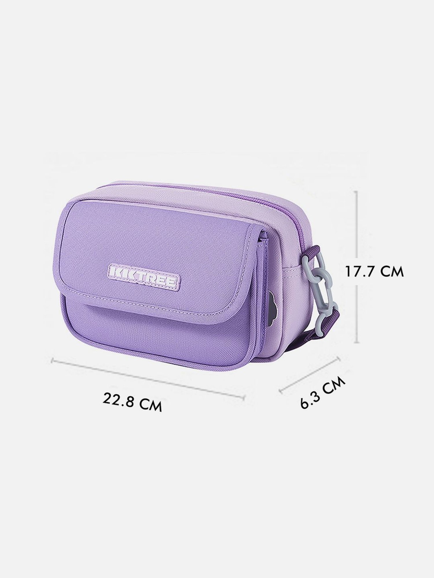 Little Surprise Box Purple Solid Small Handbag