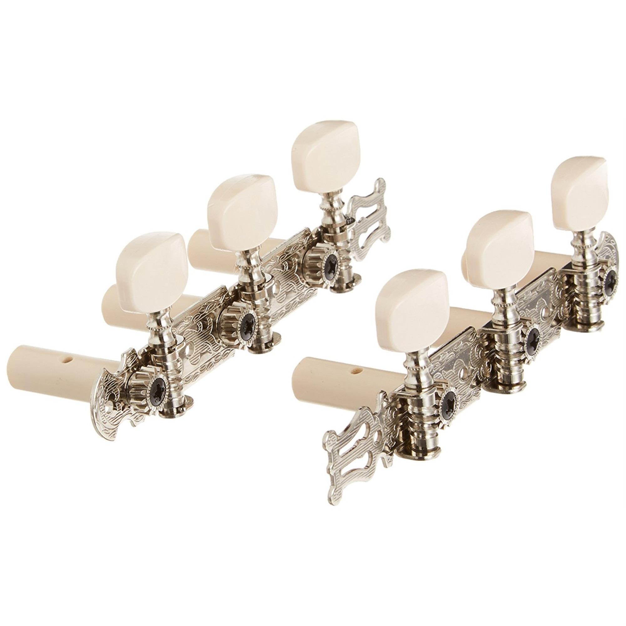 Ping Nickel Lyra Plate Classical Guitar- Plastic Button Tuning Machines