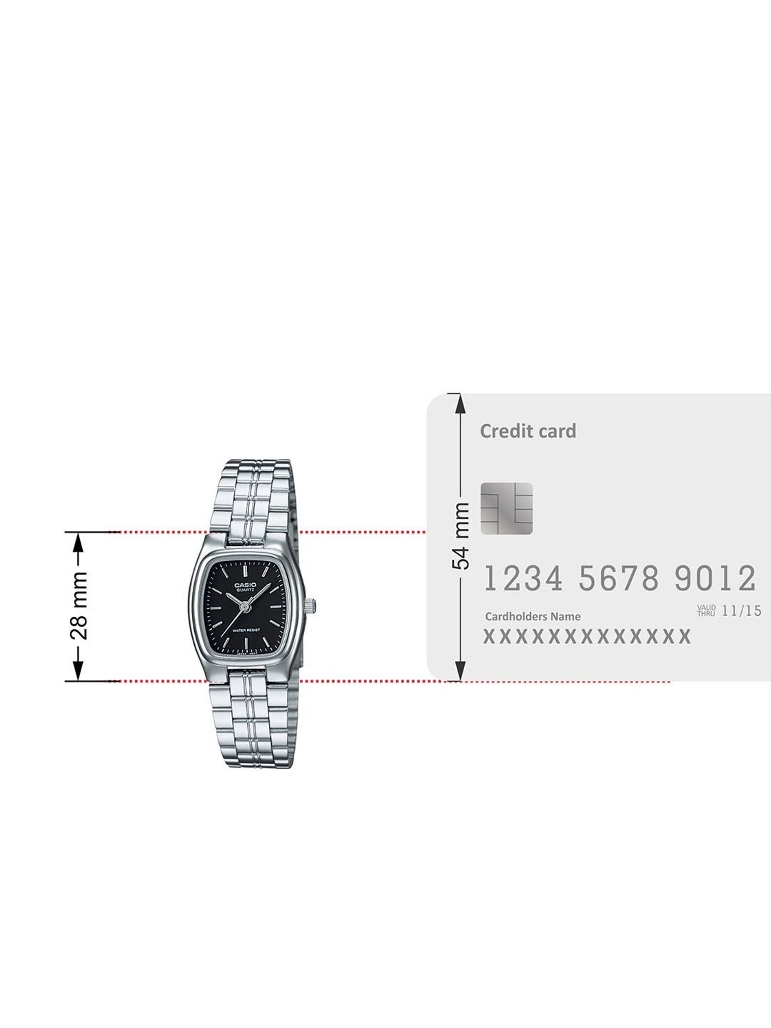 Women's Disney Minnie Mouse Nylon Strap Watch - Red