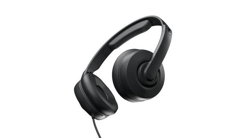 Skullcandy Cassette Junior Volume-Limiting Wired Headphones - Black