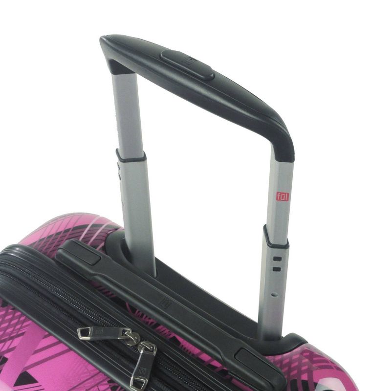 American Tourister 29'' Axion Checked Softside Suitcase - Black