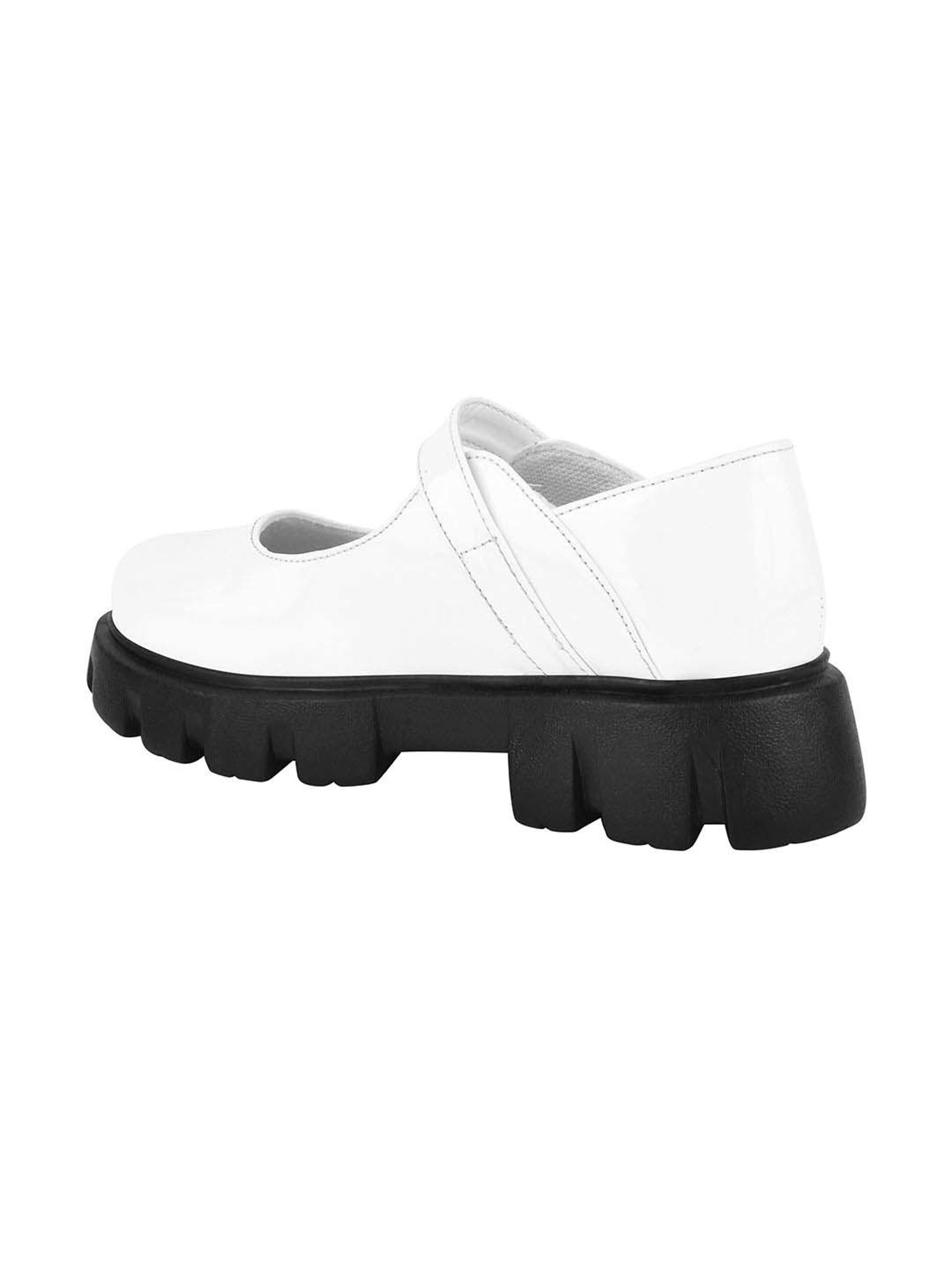 Shoetopia Kids White Casual Slip-Ons