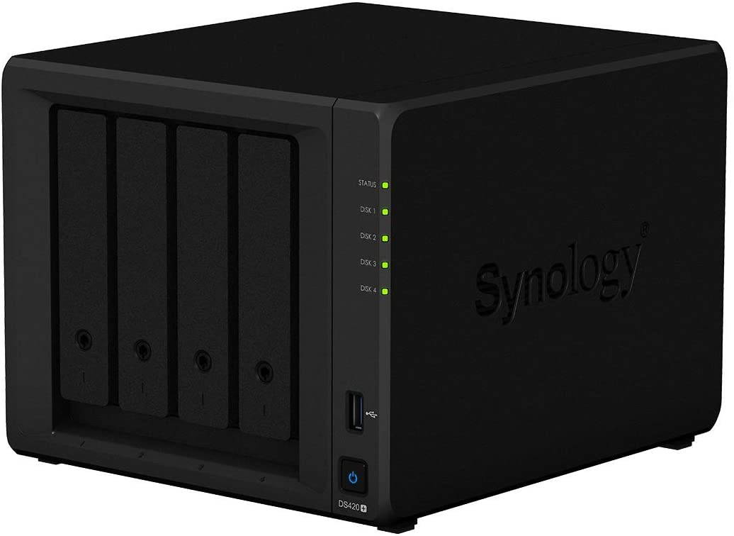 Synology DS420+ DiskStation with 2GB RAM and 48TB (4 x 12TB) of Seagate Ironwolf NAS Drives Fully Assembled and Tested By CustomTechSales