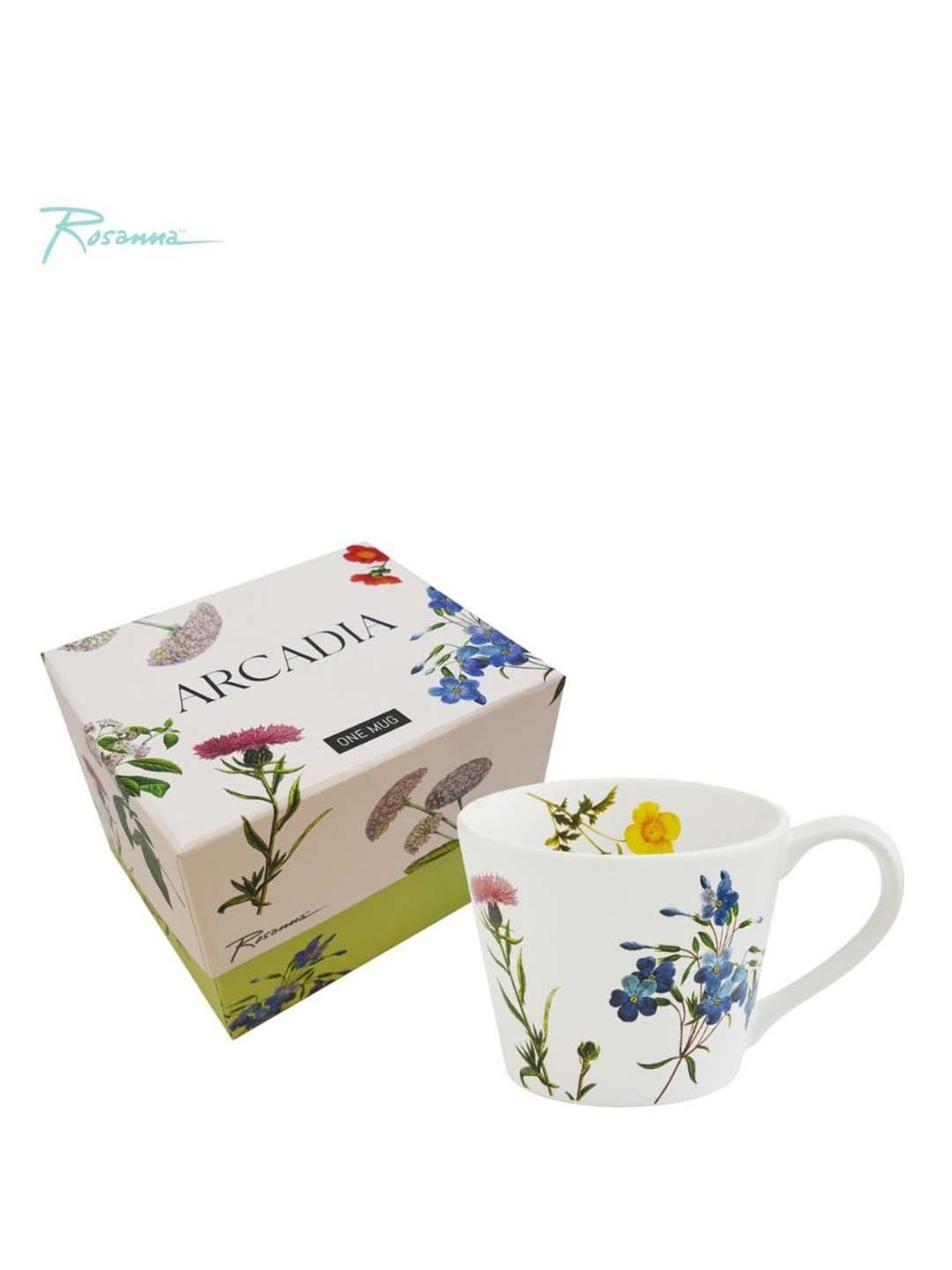 Rosanna Multi Medium Floral Print Mug