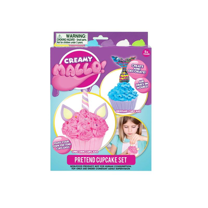 Creamy Mallo Pretend Cupcake Playset