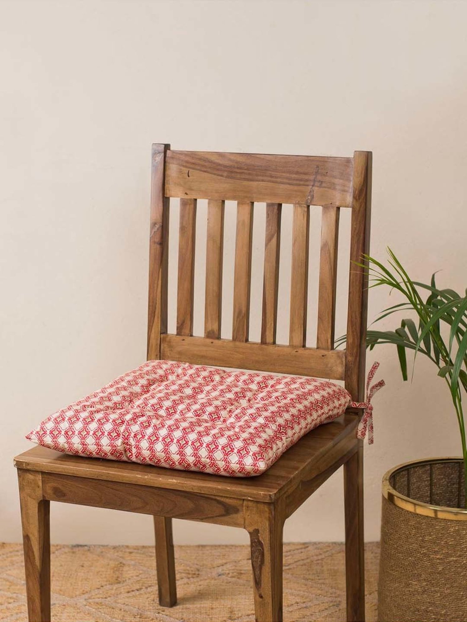 Romee Multi Polyester Abstract Chair Pads