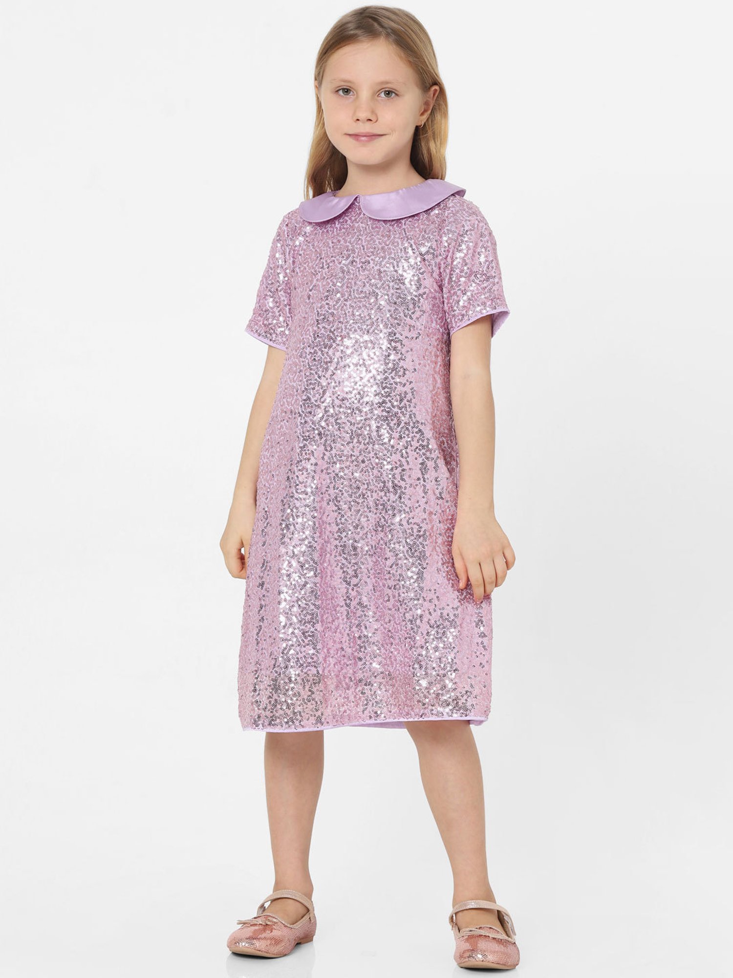 KIDS ONLY Purple Embellished Dress